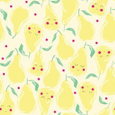 Seamless pattern with pears N3
