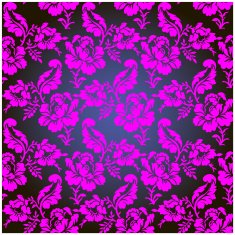 floral seamless pattern N641