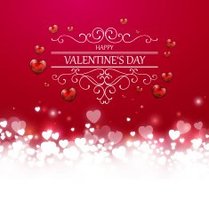 Vector Valentines Day Card N36