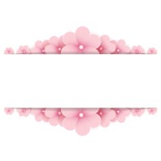 Pink floral background N6