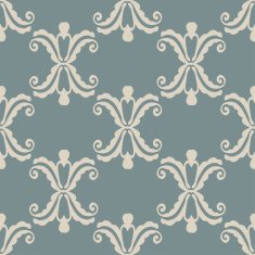 Seamless with vintage floral pattern N197