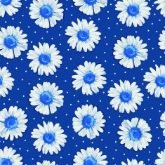 Floral seamless pattern with daisies N2