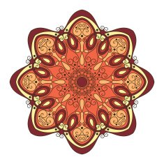 Beautiful Deco Mandala (Vector) N11