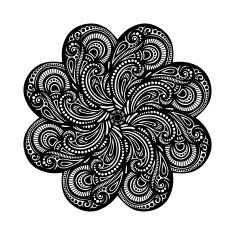 Beautiful Deco Mandala (Vector) N12