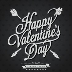 Happy Valentines Day card N114