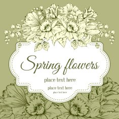 spring flowers N17