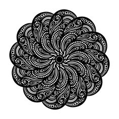 Beautiful Deco Mandala (Vector) N13