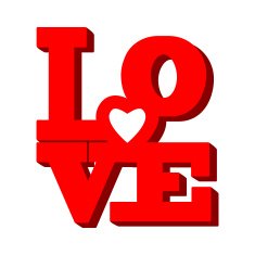 LOVE Font Type for you design
