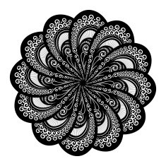 Beautiful Deco Mandala (Vector) N14