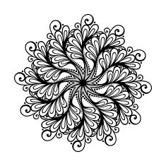Beautiful Deco Mandala (Vector) N15
