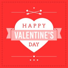 Valentine's day card N306