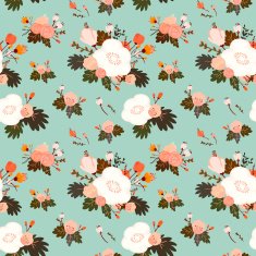 lovely flower seamless pattern N7