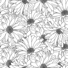 Flower pattern seamless Eps 10 N33