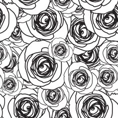 Flower pattern seamless Eps 10 N34