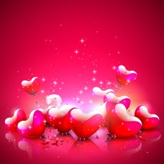 Heart-shaped balloons N3