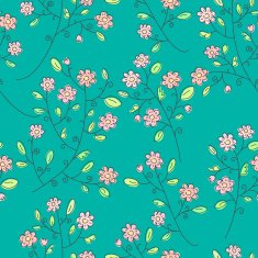 flowers seamless background N2