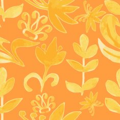 Watercolor pattern Floral texture Abstract background