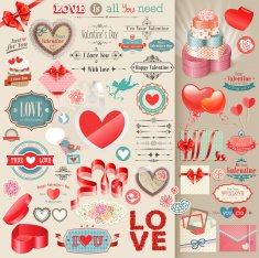 Valentine`s Day set N5