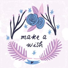 Make A Wish inspiration background