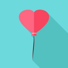 Heart shaped balloon N4