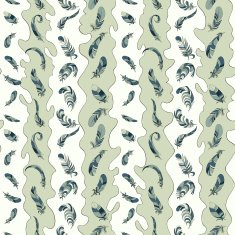 Feathers seamless pattern N18
