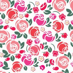 rose seamless pattern N23