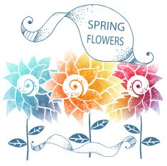spring flowers N19