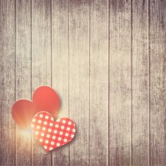 grunge valentine background with two hearts N3