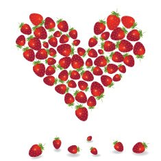 Valentines Day background with heart N3
