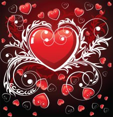 Valentine's day card N307