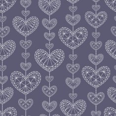 Seamless background with hearts N19