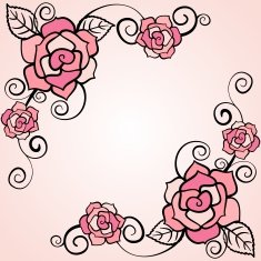 floral Invitation card N17
