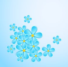 Greeting card with paper flower N2