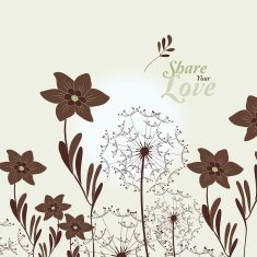 Love Flowers Card N6