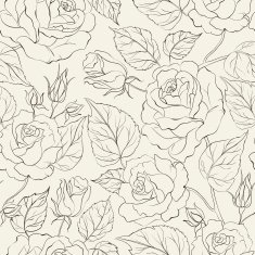 Little Rose seamless background N3