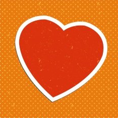 heart sticker