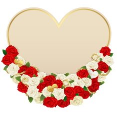 Vector Romantic Flower Card