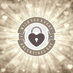 Happy Valentine's day Vector Background N9
