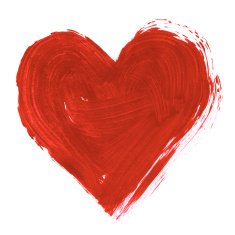 painted heart N3