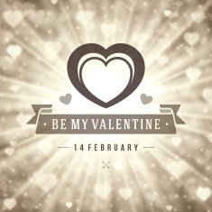Happy Valentine's day Vector Background N11