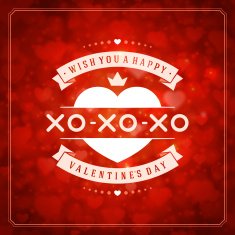 Happy Valentine's day Vector Background N13