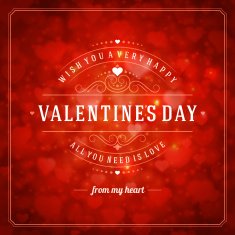 Happy Valentine's day Vector Background N14