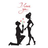 Happy Valentine&#039;s Day vector card with hand written text N2