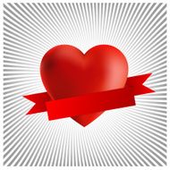 Valentine&#039;s card vector illustration N2