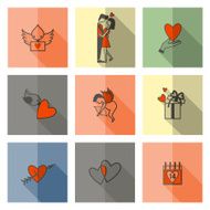 Happy Valentines Day Icons N600