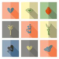 Happy Valentines Day Icons N602