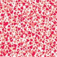 Seamless pattern carnation hearts
