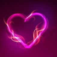 Happy Valentines Day celebration with shiny heart N2