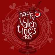 Happy Valentines Day card N119