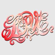 Heart symbol of love and Valentines day lettering N5